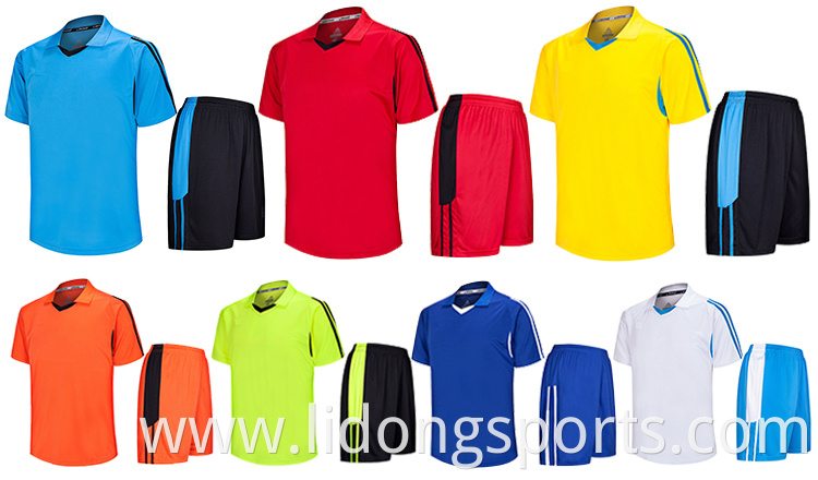 2021 latest sportswear Football blank cheaper yellow Soccer jersey